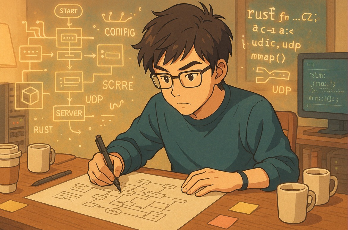 系统设计和业务流程梳理的工作台插图