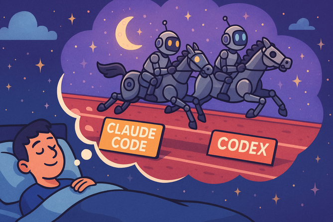 Claude Code 与 Codex 作为 AI Code Agent 赛马的插图
