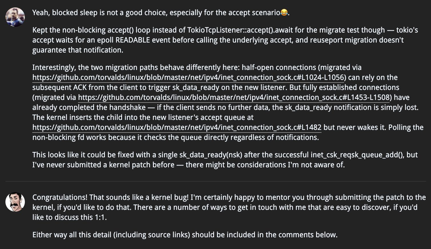 review